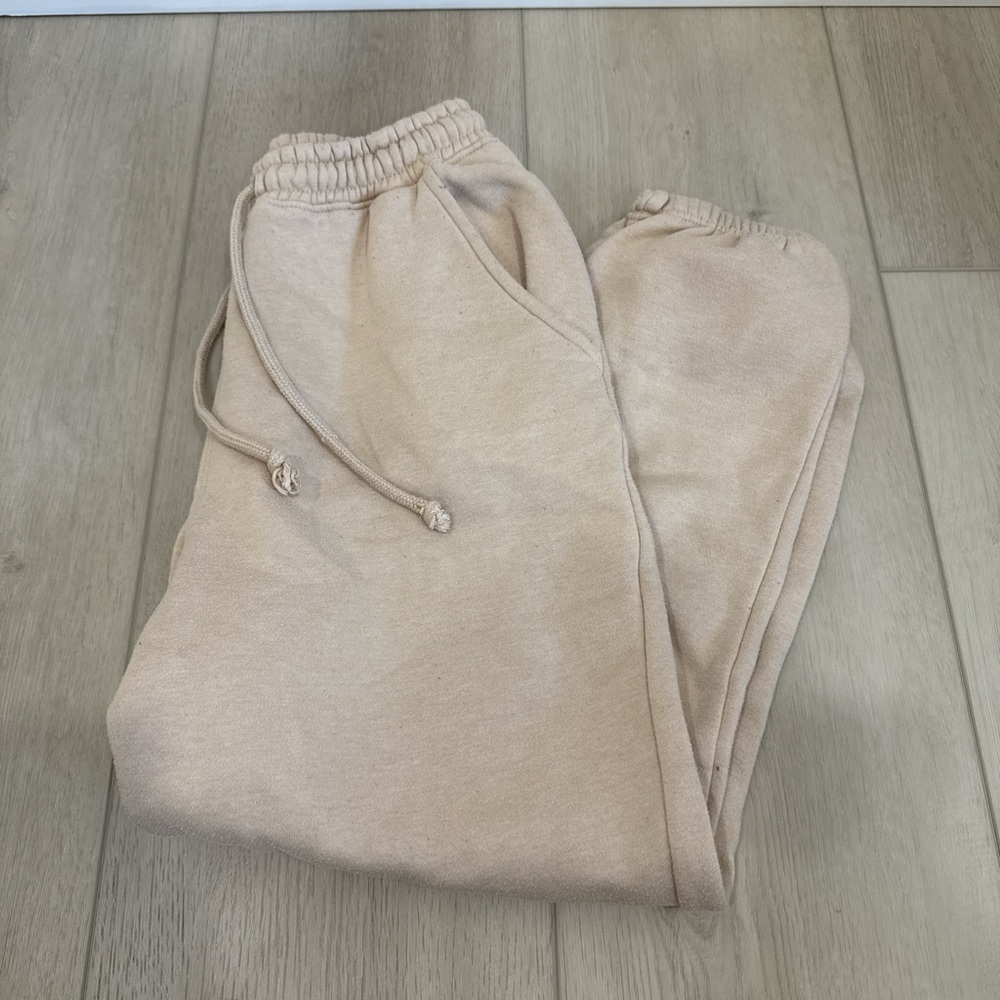 Missguided Beige Joggers Womens Size 2 petite